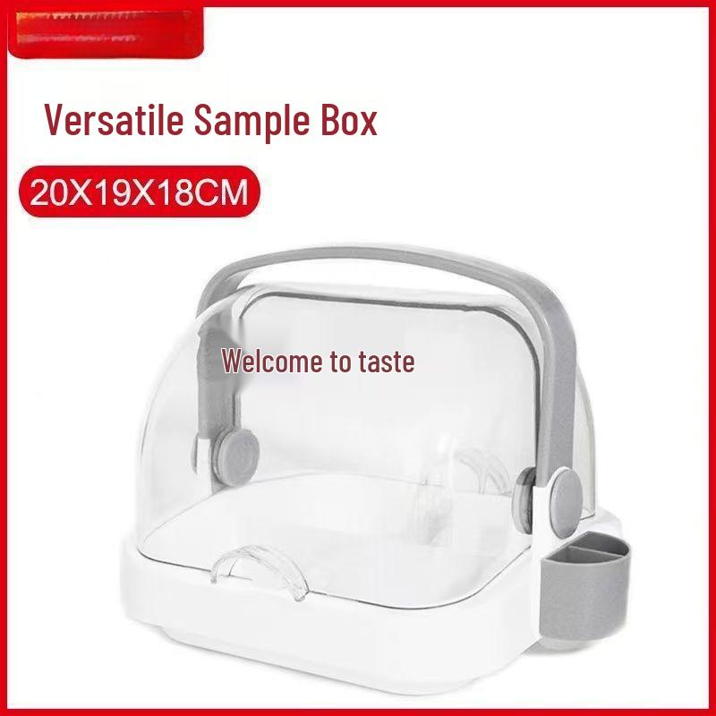 Supermarket Sampling Tray for Cakes, Fruits, and Breads Default