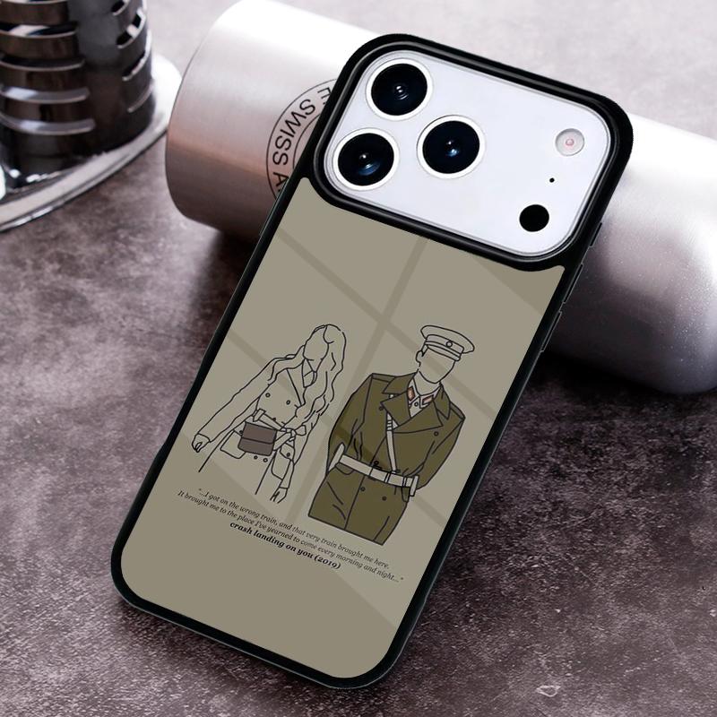 Crash Landing On You Bumper Phone Case For iPhone 17 16 15 14 13 12 11 Pro Max Plus 17Air Soft Silicone Cover
