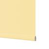 Blackout Roller Blind Yellow 120x175 cm Fabric Width 116.6 cm Polyester