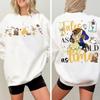 Księżniczka Legenda Piękna i Bestia Podróż Księżniczki Dwustronnie Drukowana Bluza Damska Wygodna Przyjazna dla Skóry