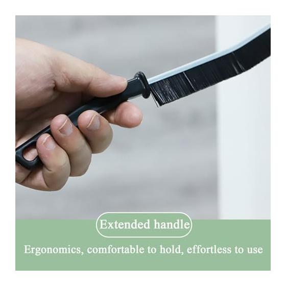 Gap Cleaning Brush, 5 Pieces Bathroom Cleaning Goods | Hard Brush Ergonomic Design Gap Brush for Oven, Window, Ventilation, Bathtub, Stove, Kitchen