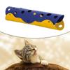 Folding Cat Tunnel Tube Rabbit Ferrets DIY Nest Indoor Play Yellow Blue 5mm