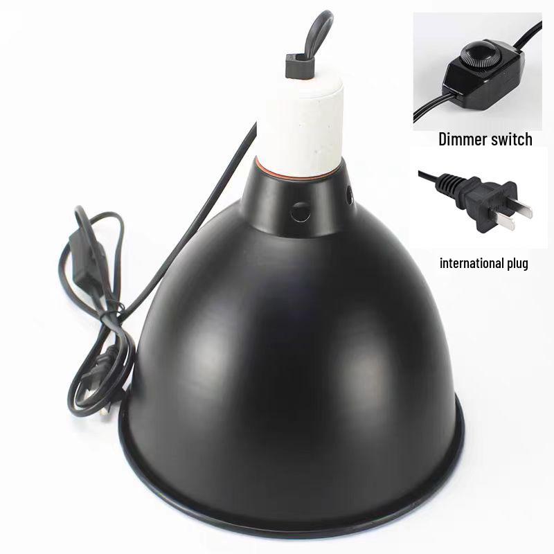 Turtle Basking Reptile Lamp: Adjustable Heat-Resistant Sun Lamp Cover with Focused Light and Heat Control