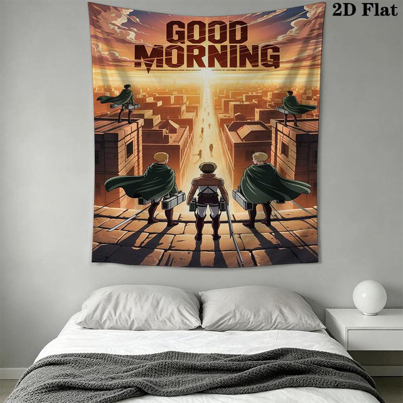 Dark Warrior Tapestry Bold Art Space Tapestry Background Cloth Wallmounted Work Of Art Home Decor Homestay Soft Decoration Tapestry