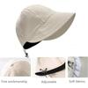 Solid Color Bucket Hat for Women UV Protection Outdoor Sports Hat Casual Sun Hat Gift Rapala Sun Protection Face Kastking