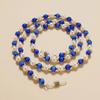 1Pc 27.56inch Vintage Colorful Beaded Glasses Chain Women's Eyeglasses Lanyard Neck Chain Colored Eyeglasses Strap Glasses Acces