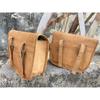 Sacs Combo sacoches en cuir pour moto, pochette de bagages de selle, sacoches latérales