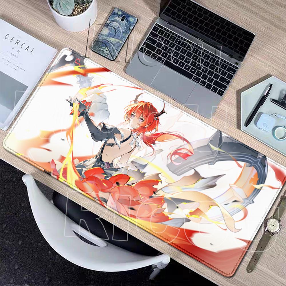 HD-Druck Arknights Endfield Mauspads Anime-Mädchen Mauspads Groß Gamer XXL Laptop-Teppich Gaming-PC-Zubehör Verlängerte Schreibtischmatte