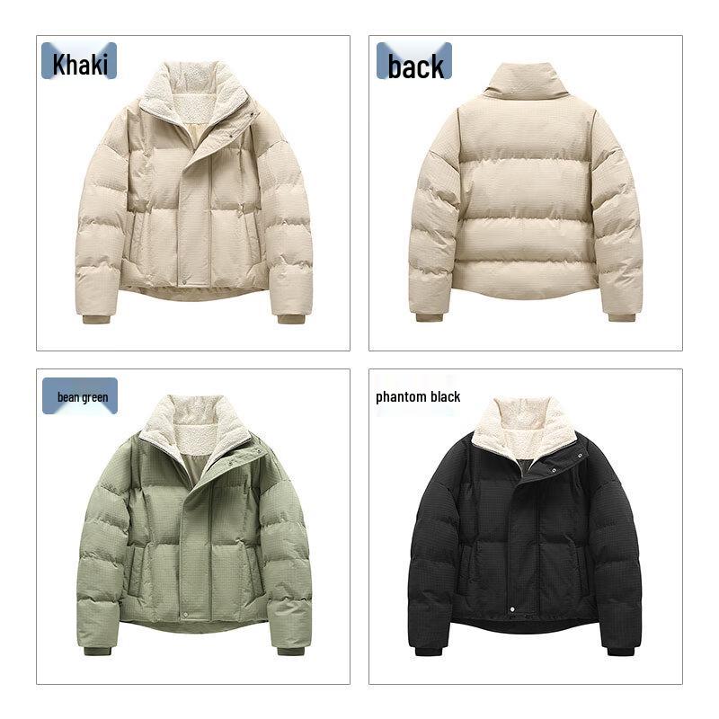 JEANSWEST Men's Warm Padded Winter Jacket