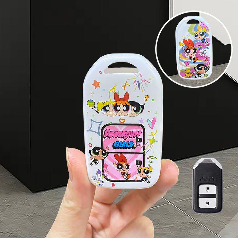 Honda Key Cover for CRV, Civic, Accord, HRV, XRV, Integra, Fit, Odyssey – Car Key Shell Bag