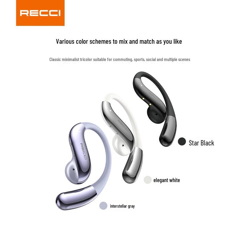 Recci REP-W102 OWS Ear-hook Wireless Earphones