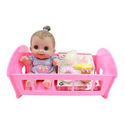 Berenguer Little Cuties Bed Play 17432, Mixed Colors