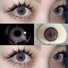 AMARA 1Pair Colored Contact Lenses for Eyes Brown Pupis OMG Series Gray Eye Lenses Yearly Fashion Lenses Cosmetic Eye Contacts