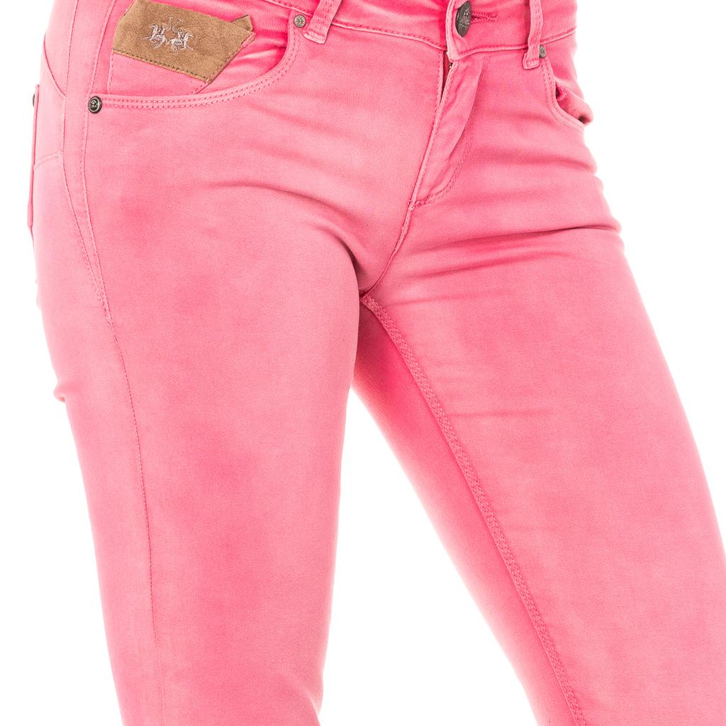 HWT010 Women's Stretch Skinny Trousers with Cuffs