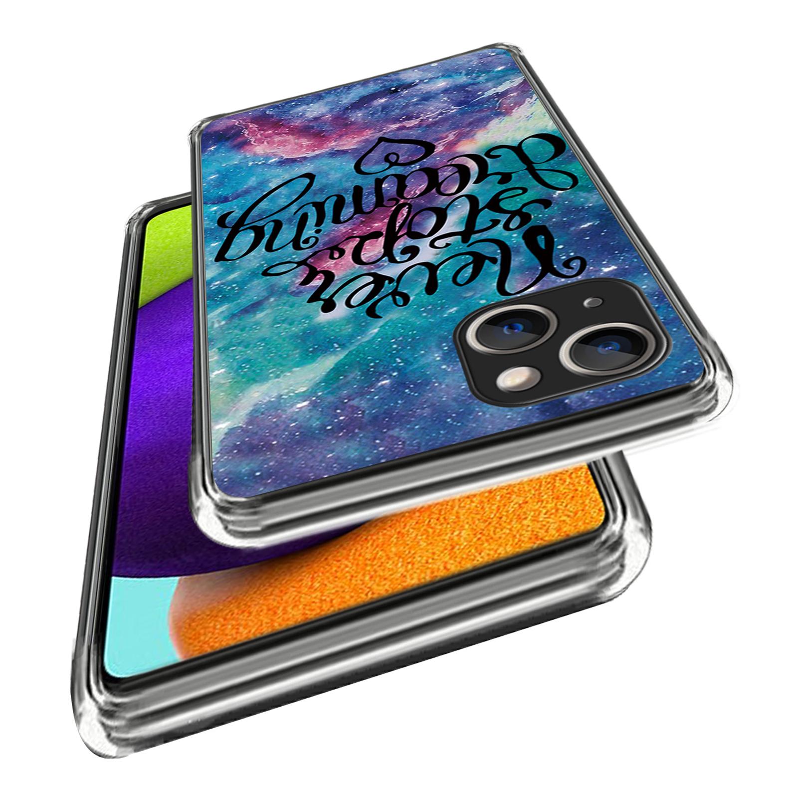 

For iPhone 15 Plus TPU Case Pattern Printing Anti-scratch Phone Cover Cute Cat