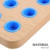 FRCOLOR Finger Training Hand Wooden Pegboard for Finger Muscle Wrist 24 X 20 X 1050g Board, Trainer, Training, Exercise, 8.5 Cm,