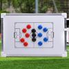 Professional Magnetic Soccer Coaching Board Wall Mounted Aluminum Alloys Tool For Team Sports Strategy