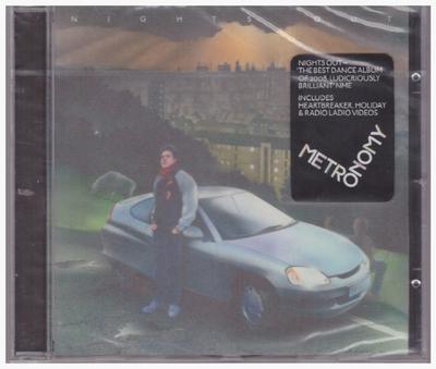 CD METRONOMY - Nights Out 825646939213 Because Music 2009 Europe Dance & Electronica Used