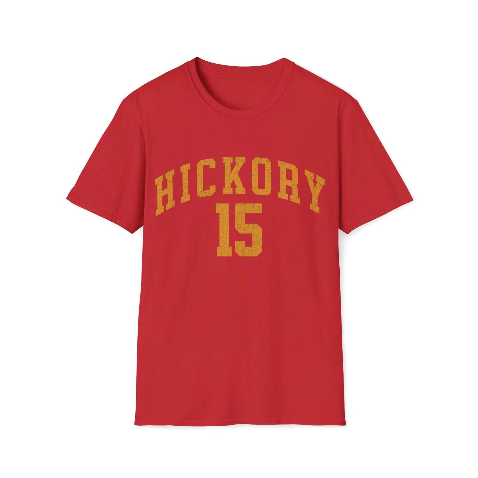 Hickory Jimmy Chitwood #15 T-Shirt | Hoosiers Unisex Softstyle Tee 2XL