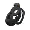Male Chastity Cage with Invisible Lock and 3 Size Rings Lightweight ABS Bondage Gear Adult Sex Toy for Men