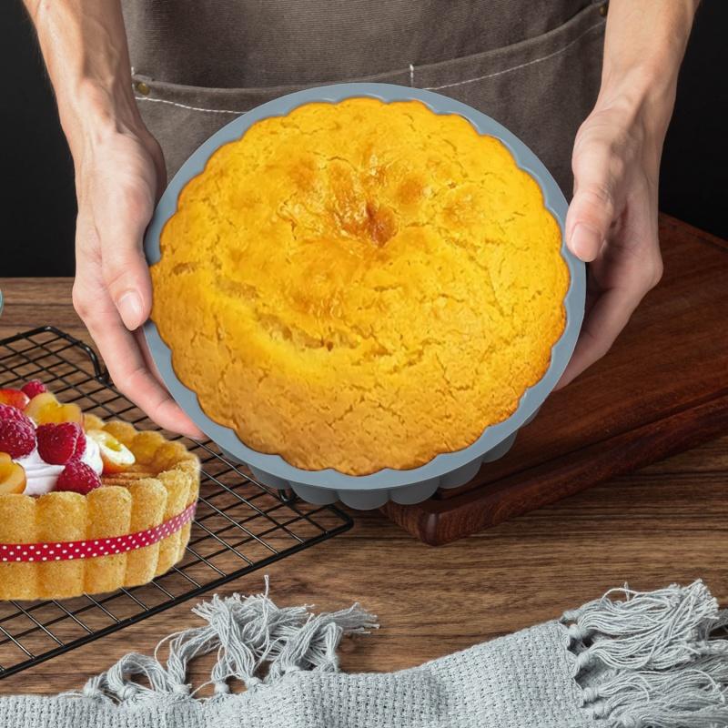 Sunflower Silicone Mold DIY Sunflower Shape Non Stick Jelly Cake Tray Reusable Pastry Mold Kitchen Baking Tool