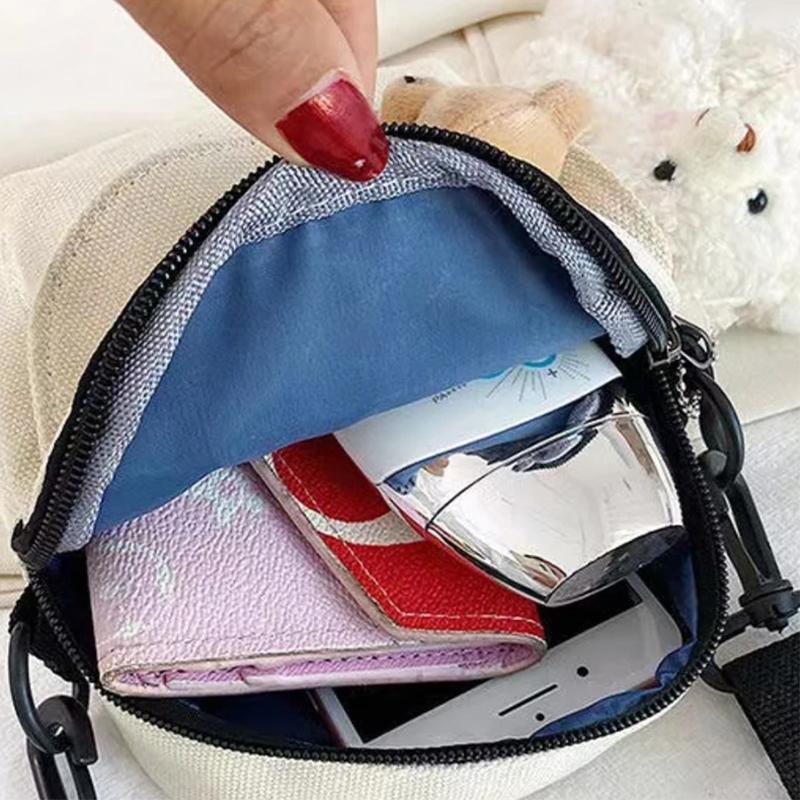 Bags For Women Fashion Mini Shoulder Messenger Bags Female Simple Street Crossbody Canvas Bag Mountaineering Bag Christmas Gifts