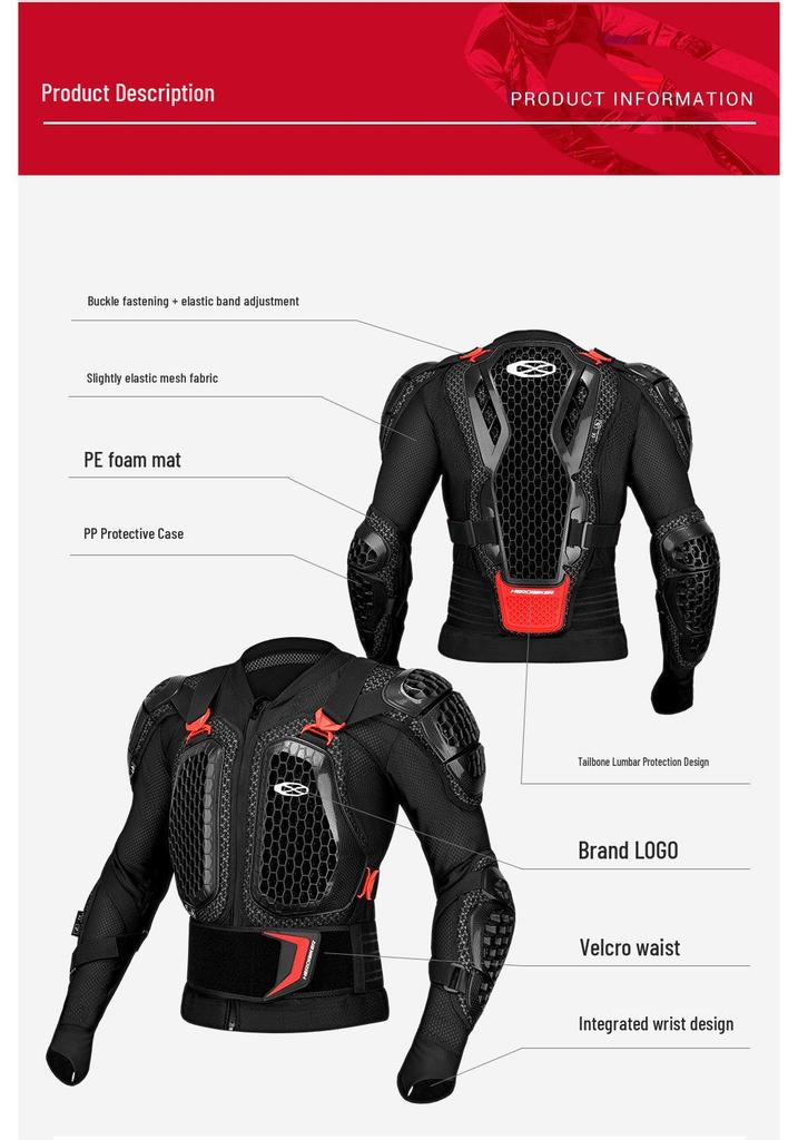 Motorcycle Protective Riding Armor: Anti-Fall 3D Leggings
