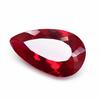 Natural Pigeon Blood Red Ruby Loose Gemstone 16x12mm Pear Shape for Jewelry Making and Crafts