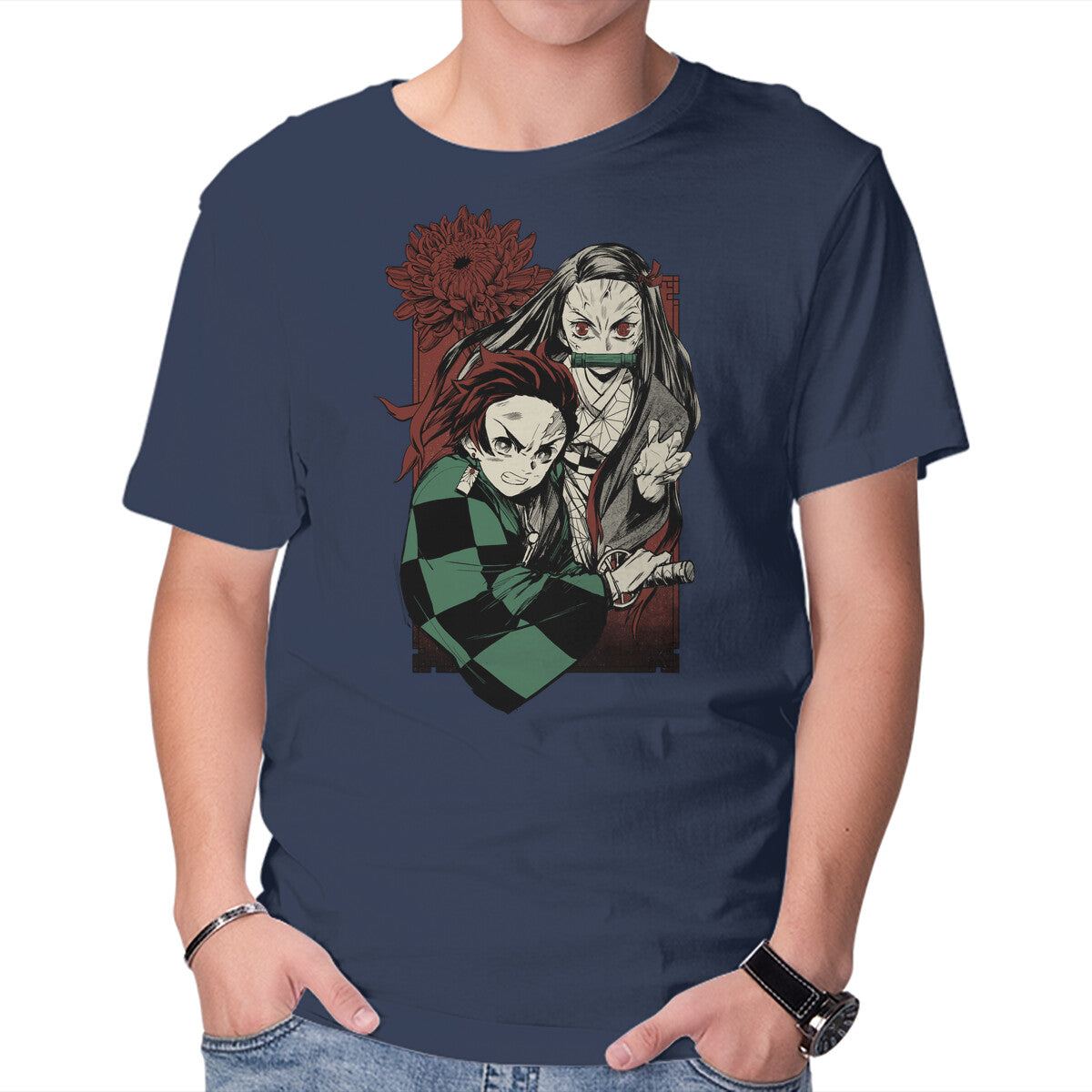 Unisex Crew Neck T-Shirt Slayers Graphic Short Sleeve Casual Tee L