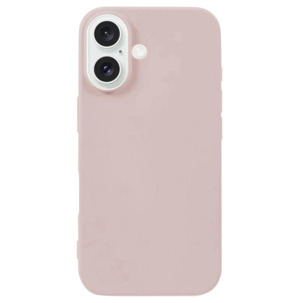 KALEBOL KLB-YTGJ001 For iPhone 16 Case Solid Color Liquid Silicone+PC Phone Cover