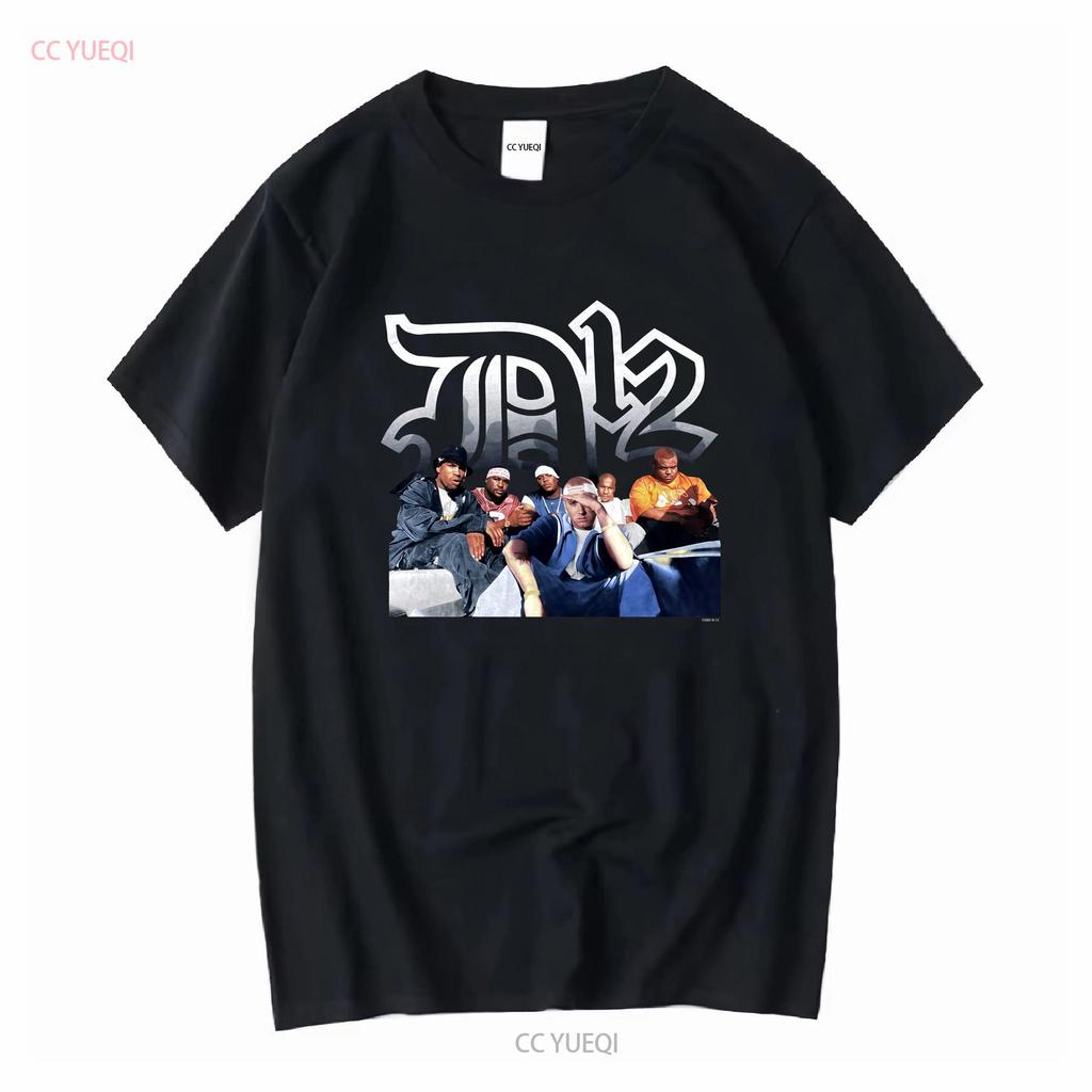Vintage Eminem D12 Slim Shady Rap T-Shirt 2001 Tour My Band 90er Herren Gr. L vintage gewaschen weich Unisex bequem Mode