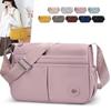 Waterproof Nylon Crossbody Bag for Women Lightweight Travel Commuting Shoulder Bag Casual Simple Style Female Universal Pack
