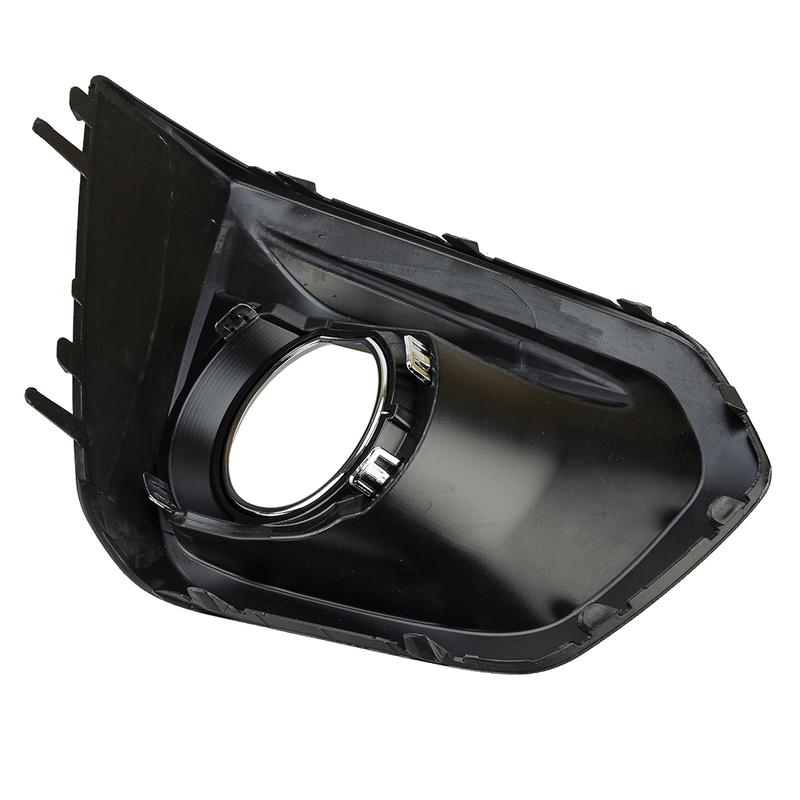 1 Pair Car Auto Front Left Right Fog Light Bezel Cover Trim Fit for Subaru Impreza 2012 2013 2014 ABS