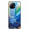 Glass Back Cover For Xiaomi 11 Lite 5G NE Case Soft Edge Hard Tempered Glass Case For Xiaomi Mi 11 Lite 5G NE Phone Case Coque
