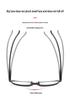 Stylish Chinese-Style HD Anti-Blue Light Reading Glasses for Men and Women, Portable & Fashionable