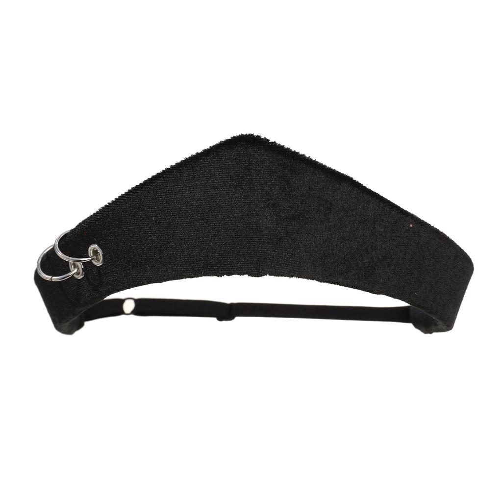 AWAYTR Velluto Perla Spugna Kokoshnik Elastico Fascia per Capelli Tessuto alla Moda Fasce per Capelli Cerchio Fascia Intrecciata per Capelli Accessori per Capelli di San Valentino per Ragazze