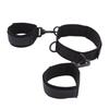 Connected Hand and Neck Restraint Collar with Handcuffs for Intimate Couple Play