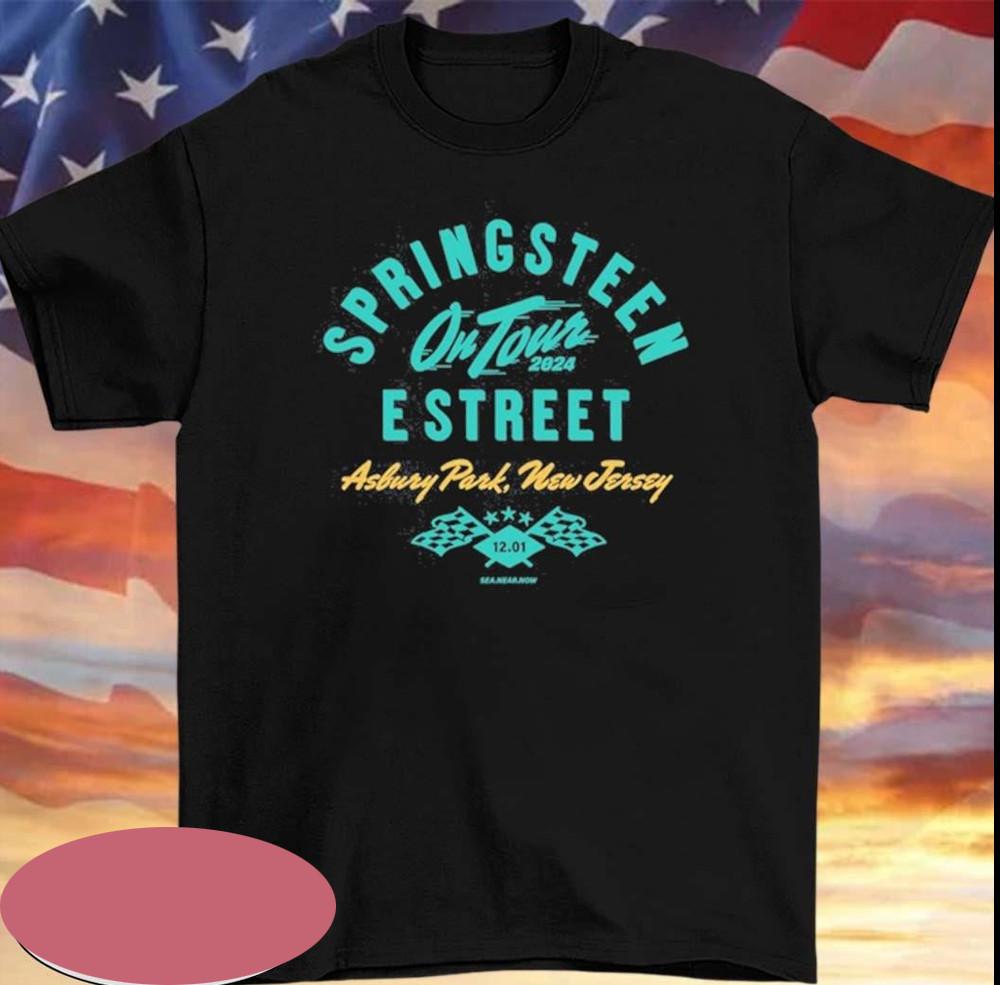 

Springsteen The E Street Band Asbury Park 2024 shirt S-5XL MEN CG1109 Unisex T-Shirt XXXXL