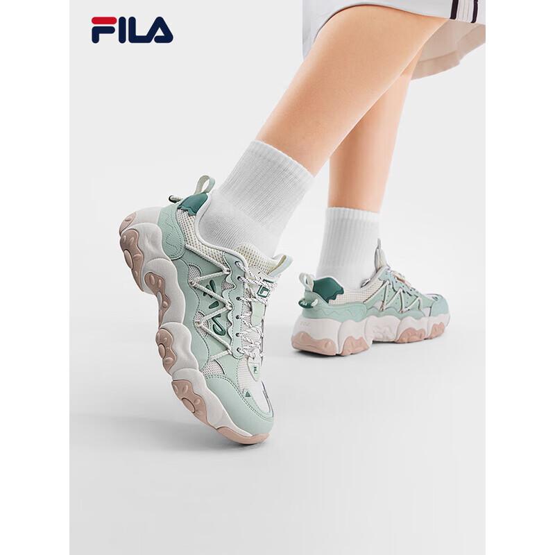 FILA Women s Cat Claw 6 Ice Cream Chunky Sneakers US 7.5