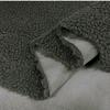 Tessuto Composito Suede e Lana d'Agnello Spesso 50x150cm Caldo per l'Inverno Cappotto Abbigliamento da Motociclista Giacca a Vento Tessuto alla Moda per Cucito