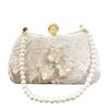 Chinese Style Evening Bag Vintage Embroidery Chain Shoulder Crossbody Bags For Women Party Wedding Handbags Female Clutch