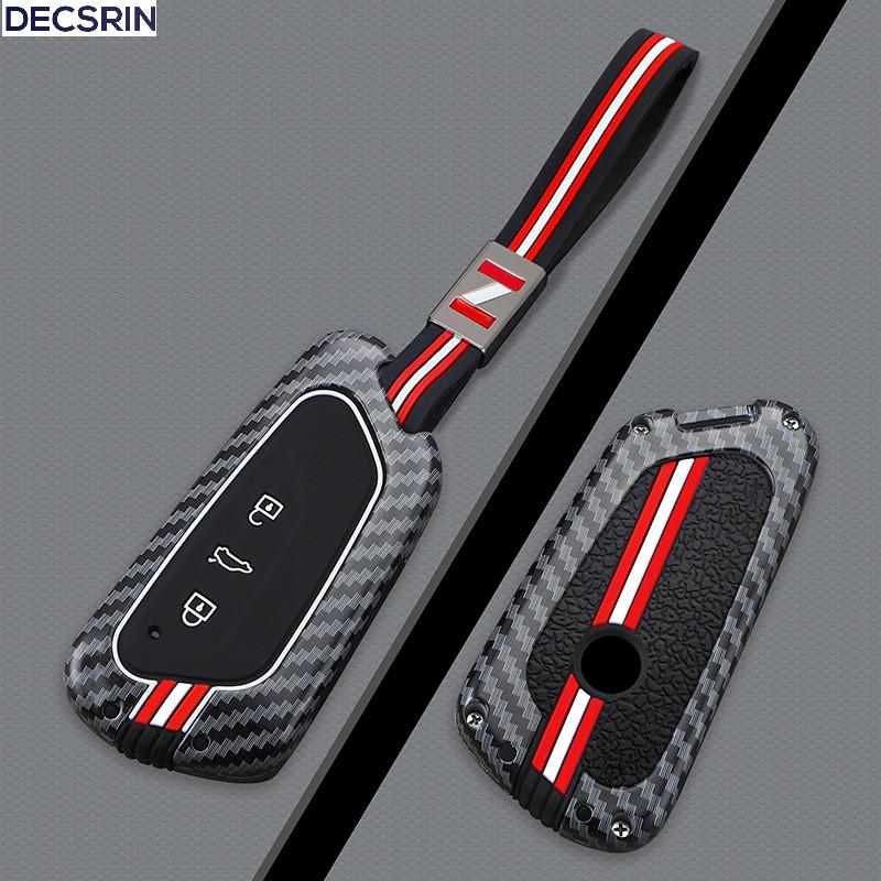 Car Key Case Cover Fob for VW Volkswagen Golf 8 MK8 ID.3 ID.4 Cupra Skoda Octavia A8 SEAT Leon MK4 2020 2021 Formentor Tarraco