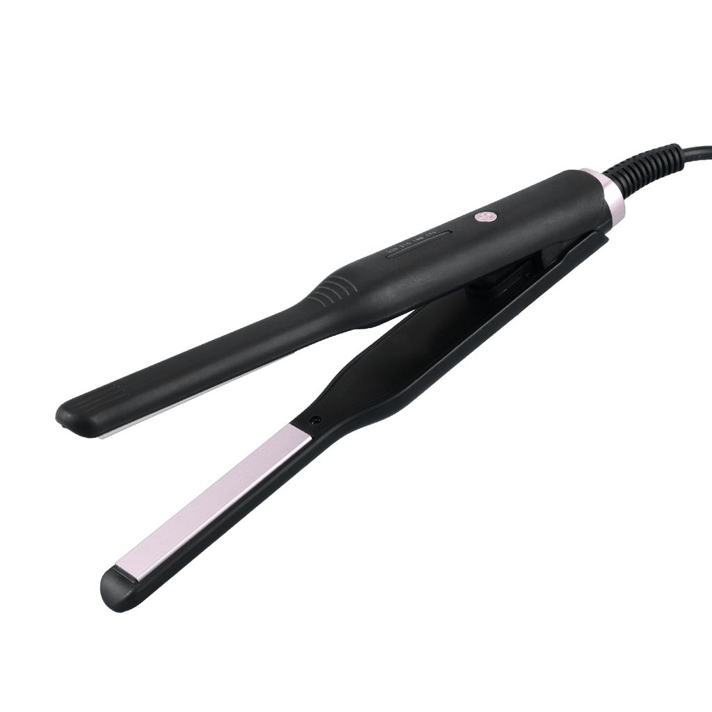 2 In 1 Professional Hair Straightener Hair Curler Ceramic Fast Heating Flat Iron For Short Hair Women And Men Beard Straightener