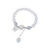 Butterfly Trendy Charm Bracelet Refreshing Moonstone Alloy 2024 Summer Accessory Womens
