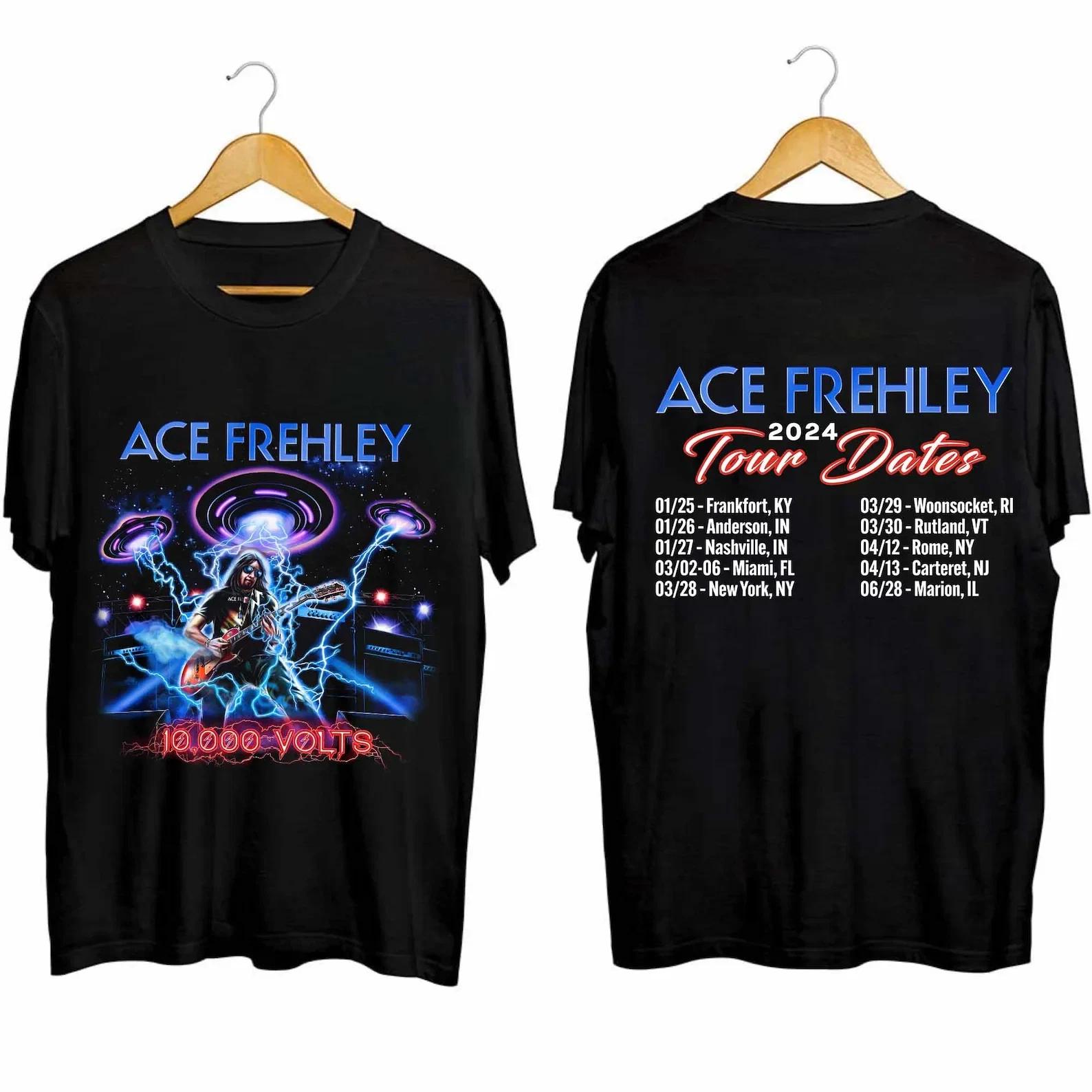 Ace Frehley’s 2024 Tour Shirt, Ace Frehley Fan Shirt, Ace Frehley 2024 Concert XL