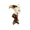 Luxury Simulation Animal Statue Retro Miniatures Figurine Sculpture Tiger Lion Head Ornament  Prop