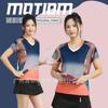 Quick-Dry Breathable Badminton Shirt Men Women - Short Sleeve Sport T-Shirt Tennis Ping Pong Volleyball Training