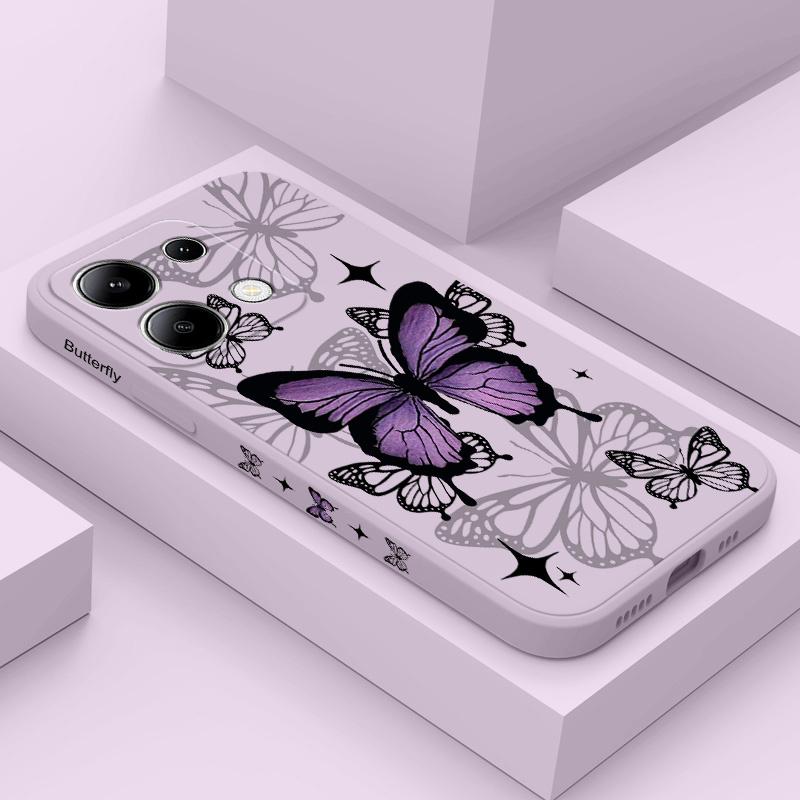 Flying Butterfly Phone Case For Xiaomi Redmi Note 15 Pro Plus 4G 5G Silicone Cover