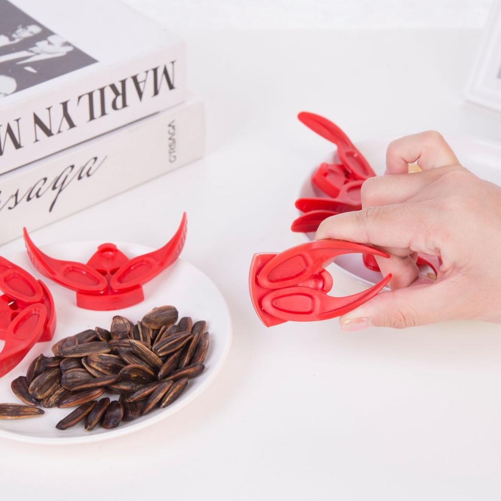 Melon Seed Tongs Sheller Nut Clip Melon Seed Artifact Sunflower Seed Watermelon Seed Nut Shelling Tool Kitchen Tool
