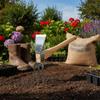 2in1 Hoe Rake Versatile Garden Lightweight for Soil Loosening, Undesirable Vegetation